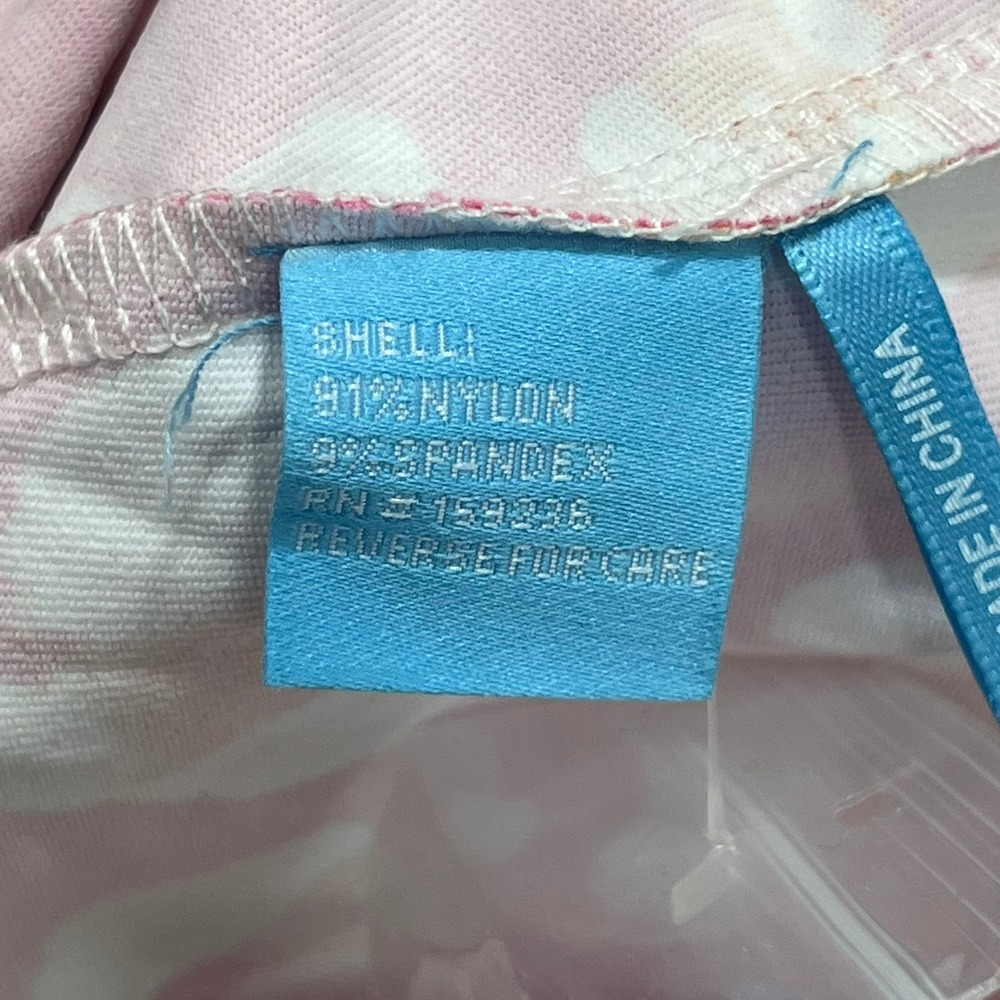 J Mclaughlin Womens Wavesong Top Small NWT $168 Catalina Cloth Pink White Leo - Picture 6 of 7